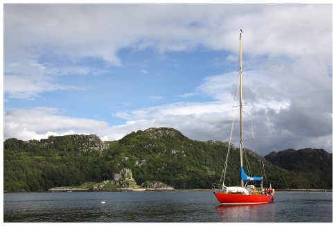 Hiltgund by Castle Tioram - Loch Moidart