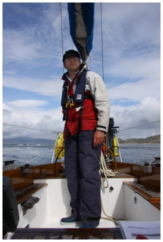 Hiltgund in the Cuan Sound - 2009